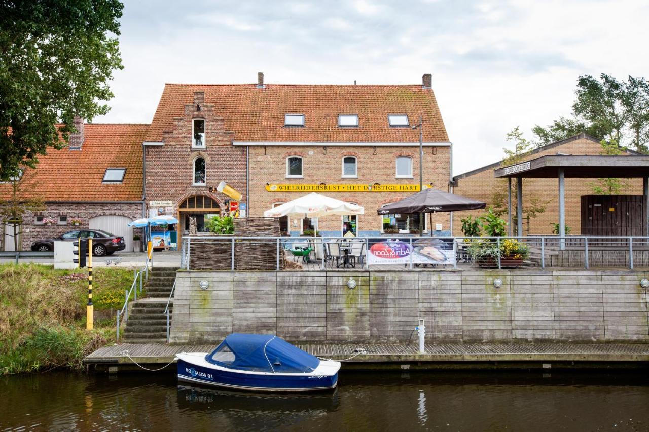 Wielrijdersrust Het Dorstige Hart Koksijde Zewnętrze zdjęcie